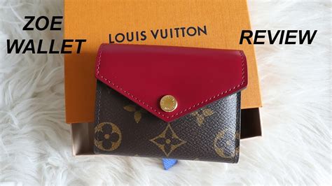 louis vuitton zoe wallet review